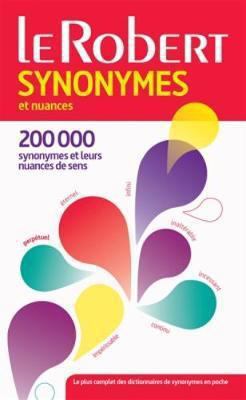 Dictionnaire des Synonymes et Nuances [French] 2321005343 Book Cover