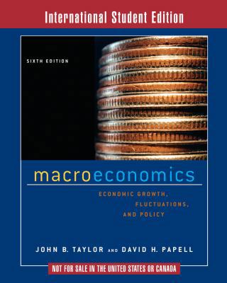 Macroeconomics: Economic Growth, Fluctuations, ... 0393927512 Book Cover