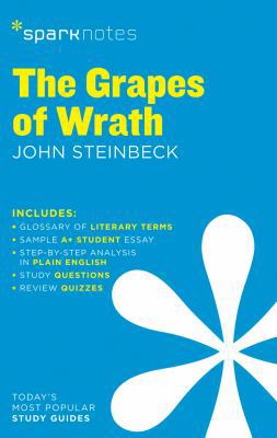The Grapes of Wrath Sparknotes Literature Guide... 1411469550 Book Cover