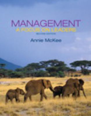 Management: A Focus on Leaders 0133254232 Book Cover