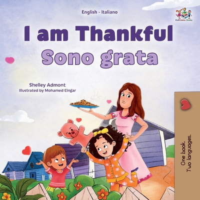 I am Thankful (English Italian Bilingual Childr... [Italian] [Large Print] 1525976680 Book Cover