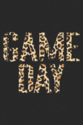 Game Day: Game Day Pink Leopard Print Football American Soccer Women  Journal/Notebook Blank Lined Ruled 6x9 100 Pages
