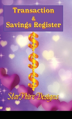 Transaction & Savings Register: Track your pers... 1667154915 Book Cover