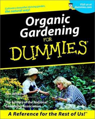 Organic Gardening for Dummies 0764553208 Book Cover
