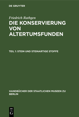 Stein Und Steinartige Stoffe [German] 3112339010 Book Cover
