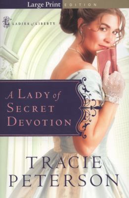 A Lady of Secret Devotion [Large Print] 0764205331 Book Cover
