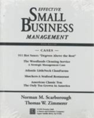 Effective Small Business Management 0133977048 Book Cover