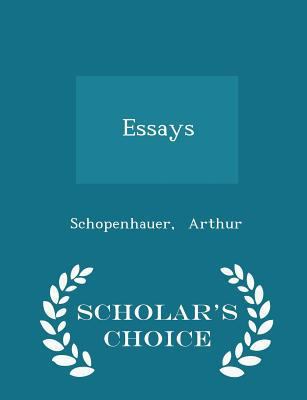 Essays - Scholar's Choice Edition 1298314542 Book Cover