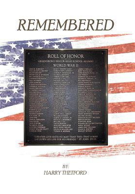 Remembered 179602967X Book Cover