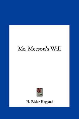 Mr. Meeson's Will 1161443681 Book Cover