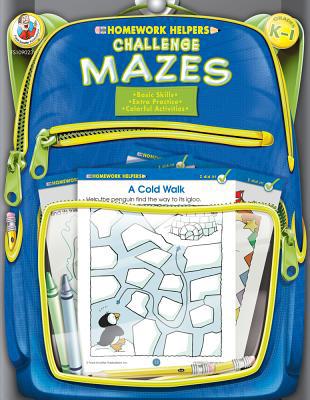 Challenge Mazes, Grades K - 1 0768206944 Book Cover