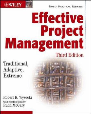 Effective Project Management: Traditional, Adap... 0471432210 Book Cover