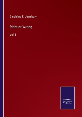 Right or Wrong: Vol. I 337513004X Book Cover
