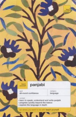 Teach Yourself Panjabi (Teach Yourself Languages) 0340870869 Book Cover