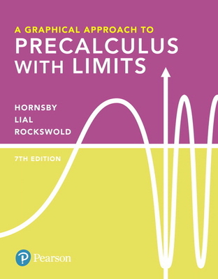 A Graphical Approach to Precalculus with Limits 0134696492 Book Cover