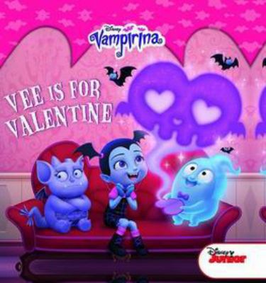 Hardcover Vampirina Vee Is for Valentine Book