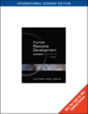 Human Resource Development 0324323379 Book Cover
