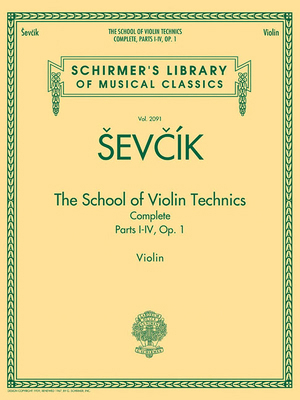 The School of Violin Technics Complete, Op. 1: ... 1423490908 Book Cover