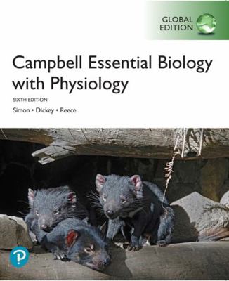 Campbell Essential Biology with Physiology, Glo... 1292307285 Book Cover