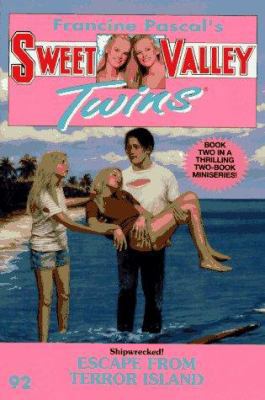 ESCAPE FROM TERROR ISLAND (SWEET VALLEY TWINS) 0553481959 Book Cover