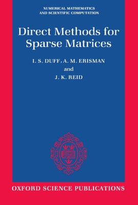 Direct Methods for Sparse Matrices (Numerical M... B000Q6O3LK Book Cover