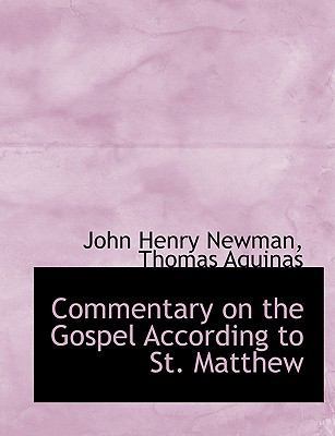 Commentary on the Gospel According to St. Matthew 111693079X Book Cover