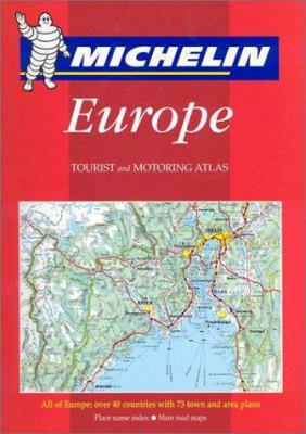 Michelin Europe Tourist And Motoring Atlas #1136 206100136X Book Cover