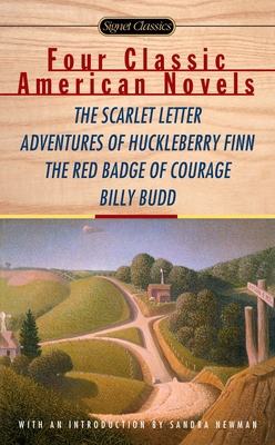 Four Classic American Novels: The Scarlet Lette... B00BG7GOI8 Book Cover