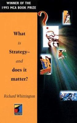What Is Strategy-And Does It Matter? 1861522231 Book Cover