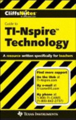 CliffsNotes Guide To TI-Nspire Technology A Res... 0470248335 Book Cover