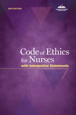 Code Of Ethics For Nurses With Interpretive Sta... 1558101764 Book Cover