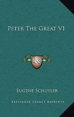 Peter The Great V1 1163361135 Book Cover