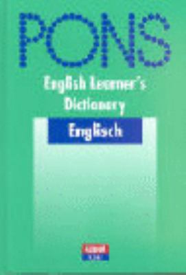 PONS Wörterbuch : Cobuild English Learner's Dic... 312517953X Book Cover