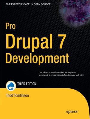 Pro Drupal 7 Development 1430228385 Book Cover