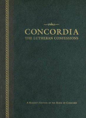 Concordia: The Lutheran Confessions-A Reader's ... 0758613431 Book Cover