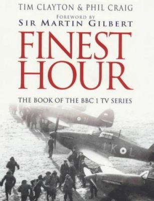 Finest hour 0340750413 Book Cover