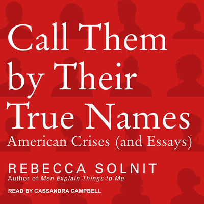 Call Them by Their True Names: American Crises ... 1977313329 Book Cover