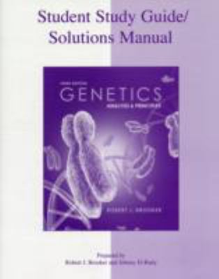 Genetics: Analysis & Principles 0072992832 Book Cover