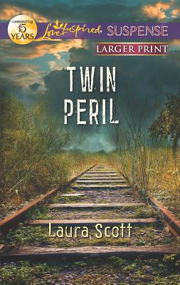 Twin Peril [Large Print] 0373675232 Book Cover