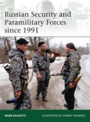 Russian Security and Paramilitary Forces Since ... 1780961057 Book Cover