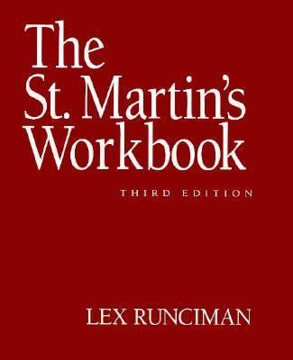 The St. Martin's Workbook 031210216X Book Cover