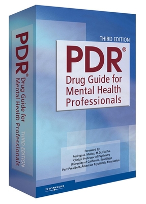 PDR Drug Guide for Mental Health Professionals 1563636794 Book Cover