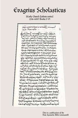 Evagrius Scholasticus 0244664609 Book Cover