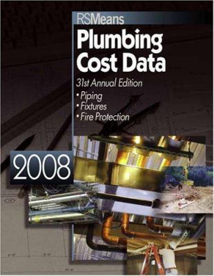 Plumbing Cost Data 2008 0876290519 Book Cover