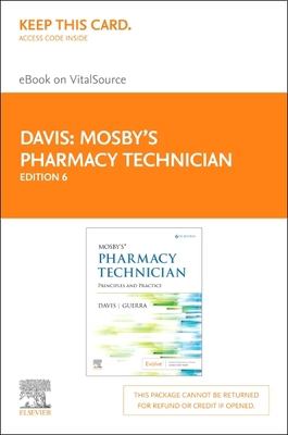 Mosby's Pharmacy Technician Elsevier eBook on V... 0323765165 Book Cover