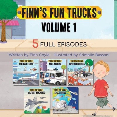 Finn's Fun Trucks Volume 1 B0DFT189VP Book Cover