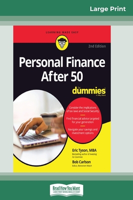 Personal Finance After 50 For Dummies, 2nd Edit... [Large Print] 0369306295 Book Cover