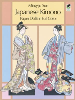 Japanese Kimono Paper Dolls B004JB045M Book Cover