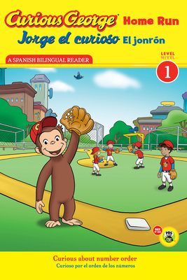 Curious George Home Run/Jorge El Curioso El Jon... [Spanish] 0547691149 Book Cover