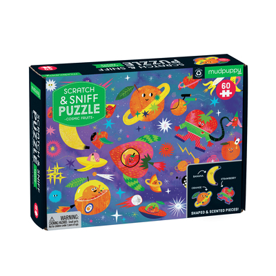 Cosmic Fruits Scratch and Sniff Puzzle 0735370133 Book Cover